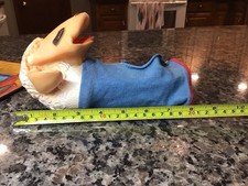 Vintage Lamb Chop Hand Puppet 1960 Tarcher Productions Shari Lewis Rubber Head