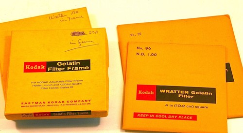 Kodak Wratten & Gelatin Filters - Sizes 3", 4", 5", 6"  - 200+ available. - Picture 3 of 8