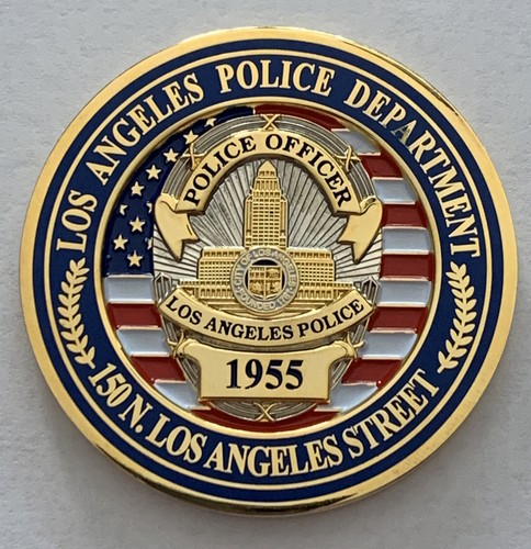 LAPD Los Angeles Police Department Parker Center The Glass House Challenge Coin - Picture 2 of 3