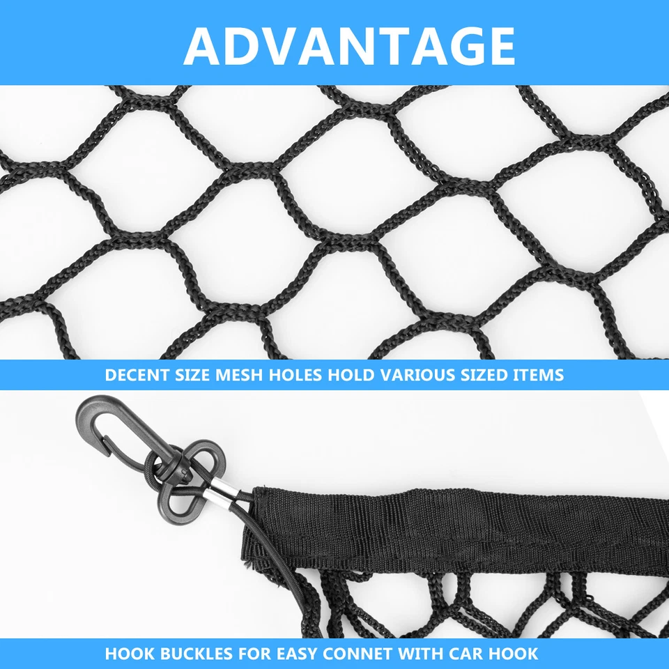 Red de carga de malla de maletero estilo sobre para camioneta Toyota Tundra 2007-2019 nueva Foto 4 de 4