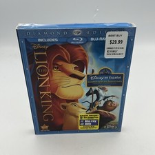The Lion King (3D/Blu-ray/DVD, 2011, 4-Disc Set Diamond Edition) With Slip Cover
