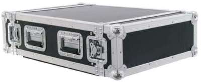 RODADINGER Verstärker Rack PR-2ST, 4HE, 57cm tief, 19'' Endstufen Amp Rack Case