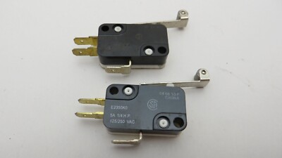 Lot of 2   Cherry E2350K0 Actuator, 86GF E23 Series Snap Switch
