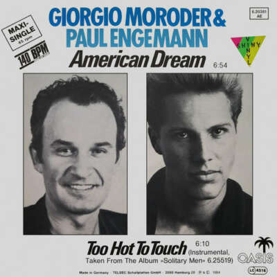 Giorgio Moroder & Paul Engemann - Ame 12'' Maxi Ora Vinyl Schallpl