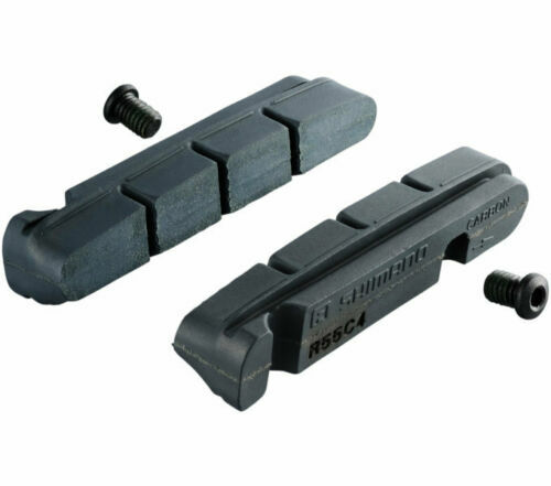 Shimano Bremsgummi R55C4 Carbon FüR Rennradbremsen Catridge Paar - Neu-image