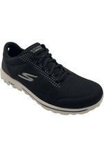 Skechers GOwalk Travel Vegan Washable Bungee Sneaker Bali Island Black