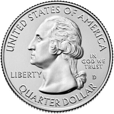 2006 D Nebraska State Quarter Cent Coin From US Mint 25 Cents