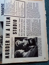 EL27 1953 Artikel TV Krimiserie Standby zu Dreh Andrew Osborn Betty Paul 