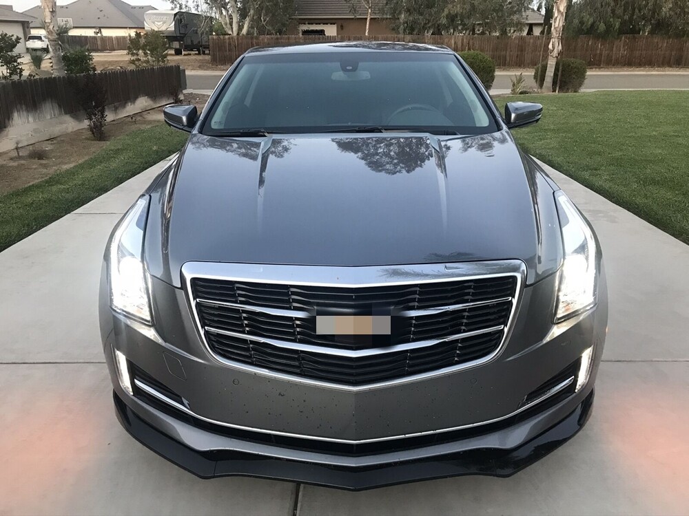Front Bumper Body Kit Spoiler For Cadillac ATS 2015 20162018 Glossy