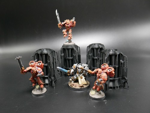 Tabletop Terrain 3D Printed 4 Black Power Nodes for Star Wars Legion 40k - Picture 9 of 12