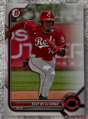 2022 Bowman Draft ELLY De La CRUZ #BD-80 Paper Prospect Cincinnati