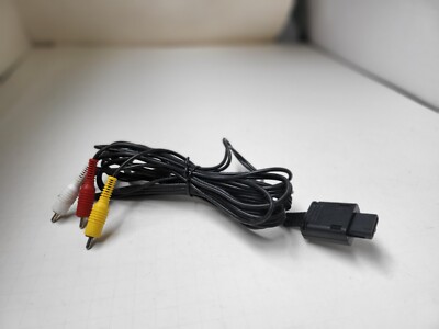 ORIGINAL OEM NINTENDO 64 GAMECUBE/N64/SUPER SNES AV AUDIO VIDEO CABLE #M14