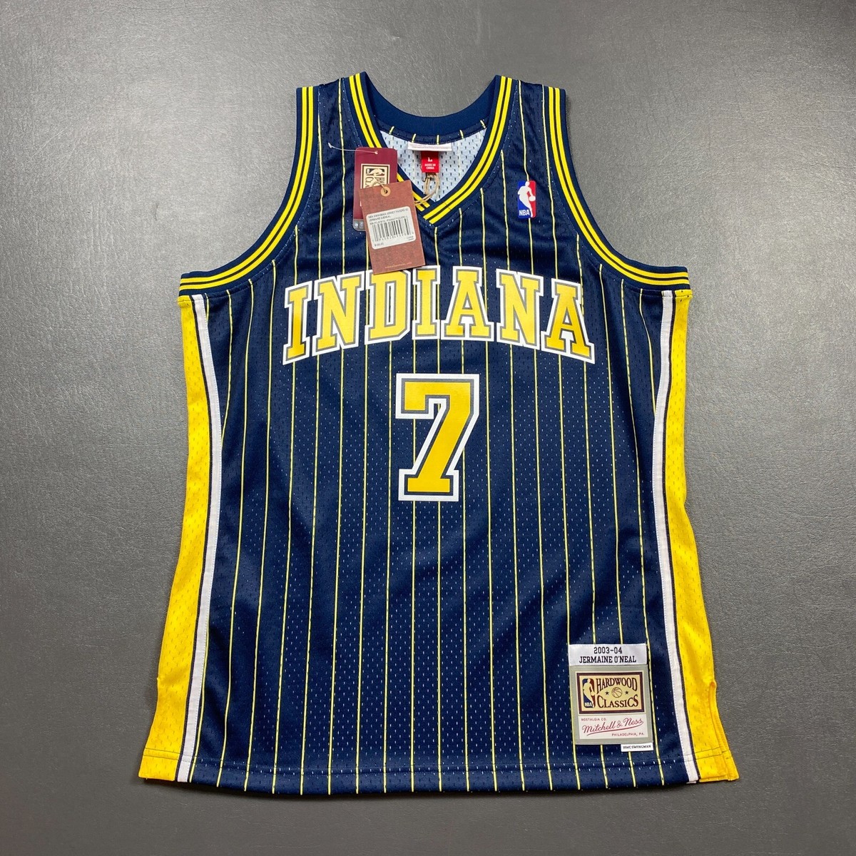 Jermaine O'Neal digo Mitchell and Ness