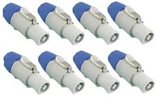 8 ProCraft PC-TSC044 AC Cable End Power Out Gray 20Amp Mates w/ Neutrik Powercon