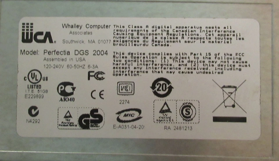 EMC Whalley Perfectia DGS 2004 090-000-181 1U Rackmount Server Celerra Network - Image 4 of 4