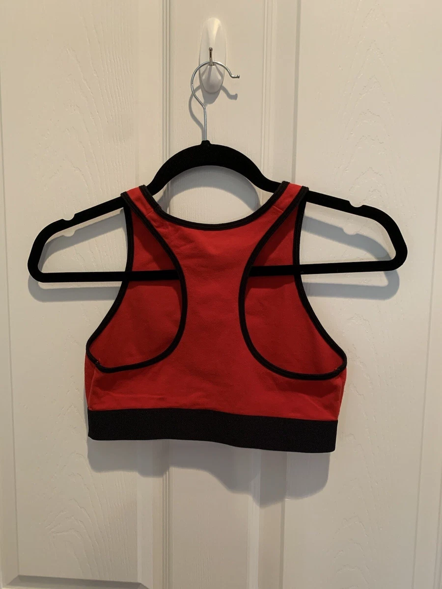Pink sports shop crop top
