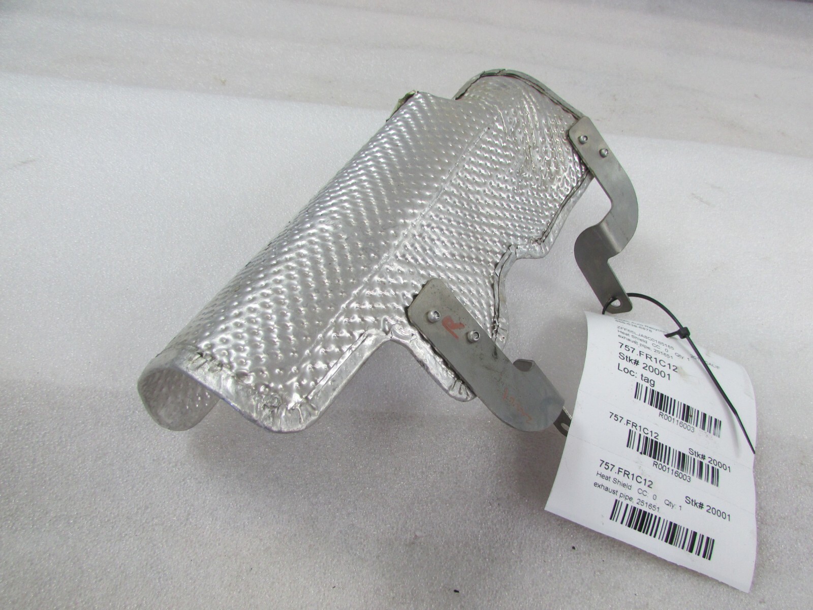 Ferrari California, RH, Front Transmission Exhaust Heat Shield, Used, P/N 251651