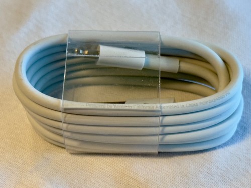 OEM Apple USB-A to Lightning Charging Cable 1m (3.2ft) For iPhone (no box) - Picture 4 of 4