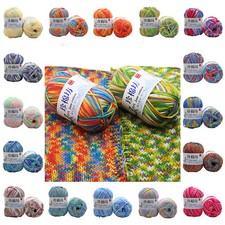 Hot Sale 50g Soft Crochet Yarn DIY Hand Milk Baby Cotton Knitting Wool Yarn