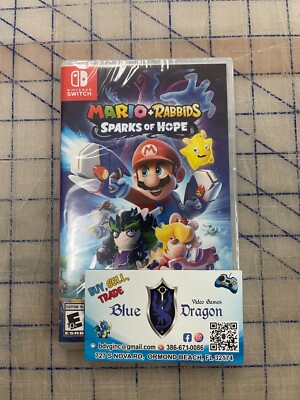 Mario Rabbids Sparks of Hope Nintendo Switch Brand New Sealed