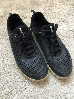 Ecco Herren Schuhe Sneaker Danish Design schwarz Gr. 42