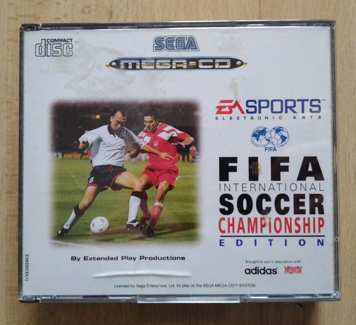 FIFA International Soccer: Championship Edition - SEGA Mega-CD – Retro  Games Reproduction