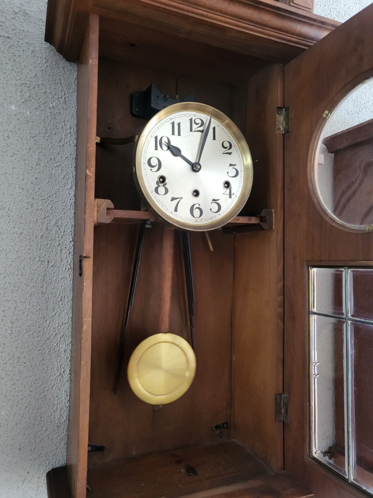Antique French Fontenoy Westminster and La Fontenoy chime wall clock