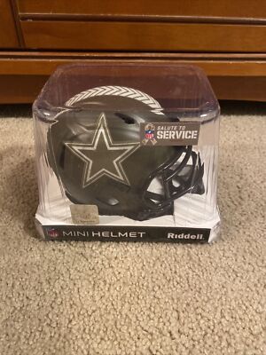 Dallas Cowboys Riddell 2022 Salute To Service Speed Mini Helmet | eBay