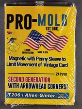 1x Pro Mold MH206SA Tobacco Card T206 w/ Sleeve 24pt Magnetic Holder One Touch