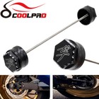 For SUZUKI HAYABUSA GSX1300R 1999 2020 Rear Axle Cap Cover 3D Hex Ball Cut Mount