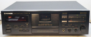 Pioneer CT-S 820S Kassettendeck schwarz - gewartet ,neue Riemen und Idler