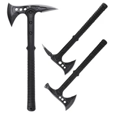 16" Tactical Combat Survival Hunting Battle War Camping Axe Hammer Stainless