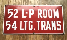 Vintage Philadelphia Electric Company Porcelain Transformer Sign 20 x 10