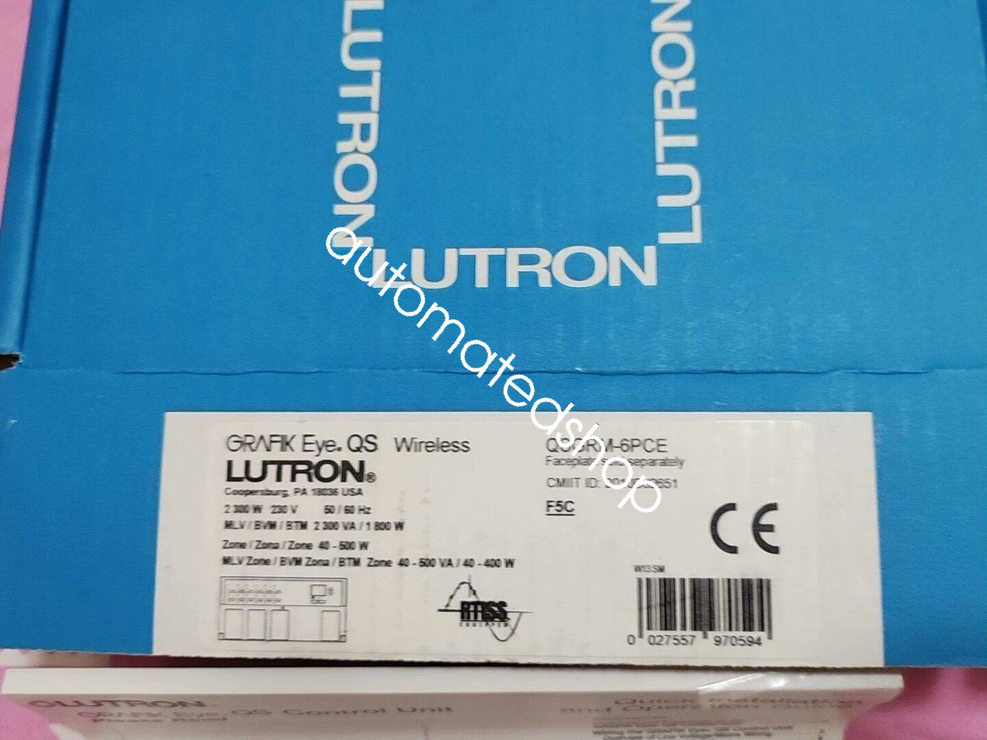 1PCS New QSGRM-6PCE 6-way dimming panel Shipping DHL or FedEX