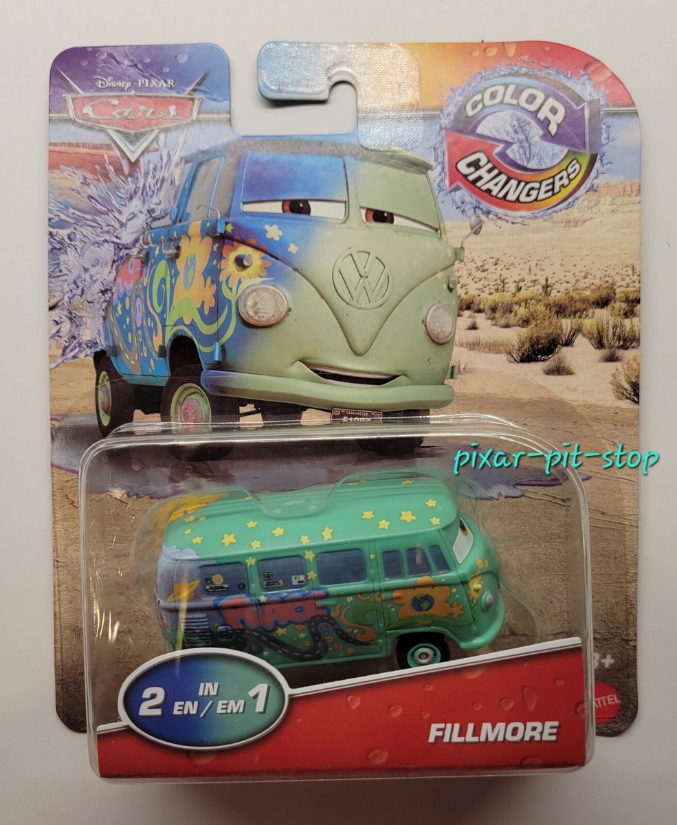 Disney Pixar Cars Color Colour Changers 2 in 1 Fillmore