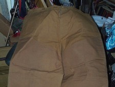 N.o.s. Vintage Saf T Bak waterproof duk workl pants 44 29 