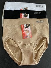 Lot De 3 Culottes Gainantes Taille Haute STV Taille M