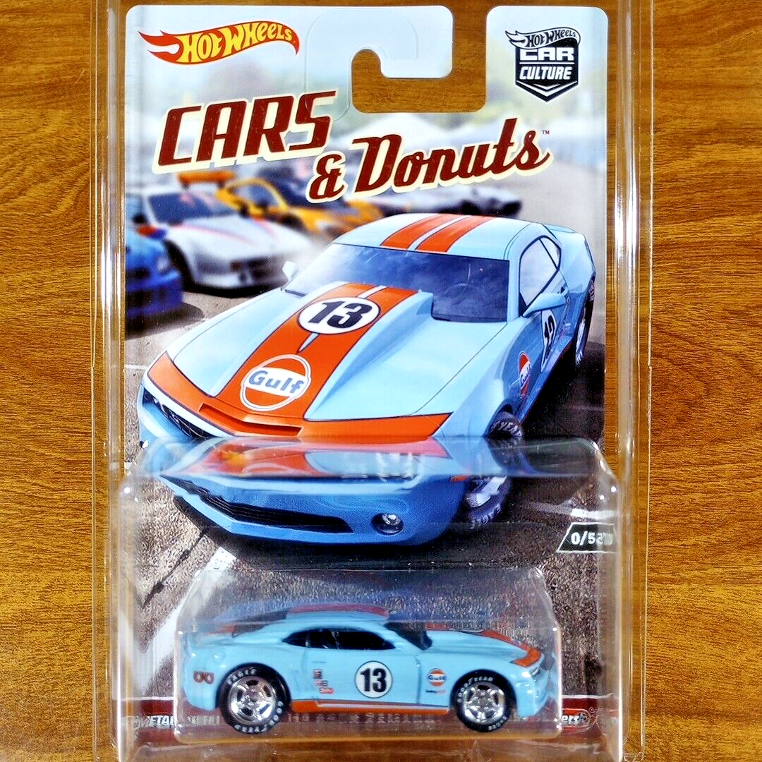 Hot Wheels Car Culture Cars & Donuts Chase '13 Copo Camaro Light