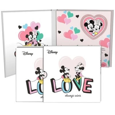 DISNEY MICKEY & MINNIE MOUSE LOVE COIN NEW REAL CUTIE 1 OZ