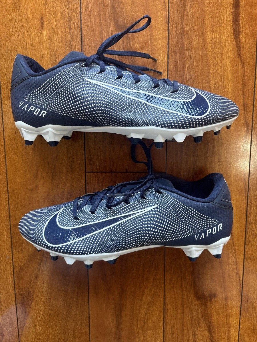 Nike Vapor Edge Team Football Cleats Navy Blue/ White Size 11 | eBay