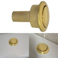 Gold Chrome Toilet Push Button Flush for Siamp For Storm 33A For 34335077