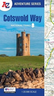 A-Z Maps Cotswold Way (Taschenbuch) -Z Adventure Series