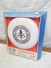 Vintage Sealed 1979 Wham-O Frisbee USA Olympics Flying Catch Disc Saucer Whamo