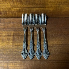 Vintage Oneida Northland BATON ROUGE Stainless Dinner Forks - Set of 4 Excellent