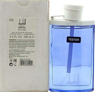 Dunhill Desire Blue Ocean Eau De Toilette Spray Men 3.4 Oz / 100 ml Discontinued