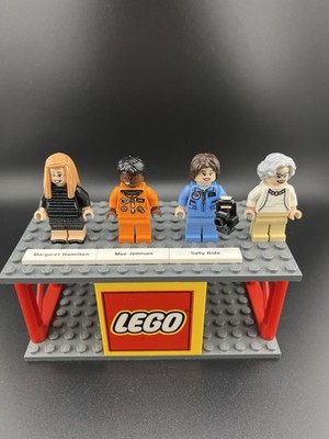 Lego Women of NASA Minifigures - 4 Space Figures Nancy Mae Sally Margaret