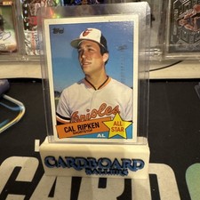 1985 Topps Cal Ripken, Jr. All-Star Baseball Card #704 Orioles Shortstop VG O/C
