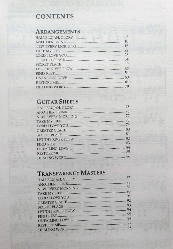 3 Books - Touching the Father's Heart Live Worship: Songbooks Christian Music - Image 3 of 4