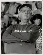 1981 Press Photo Actor Barnard Hughes in "Mr. Merlin" on CBS-TV - sax33614
