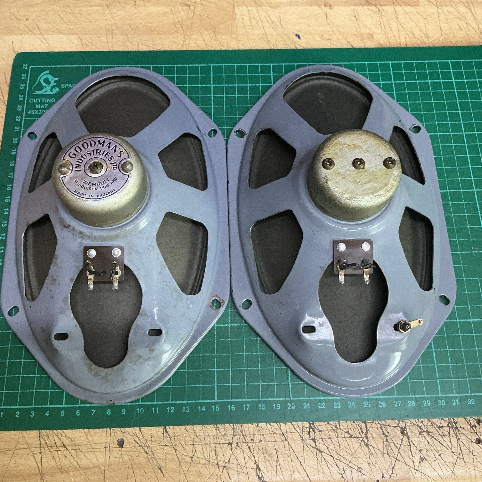SELMAR TRUEVOICE AMP - Goodmans 10” x 6” 15 Ohm Speaker - Matched Pair